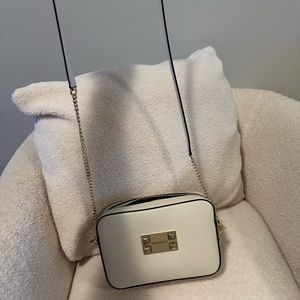Valentino Cream Crossbody Bag
